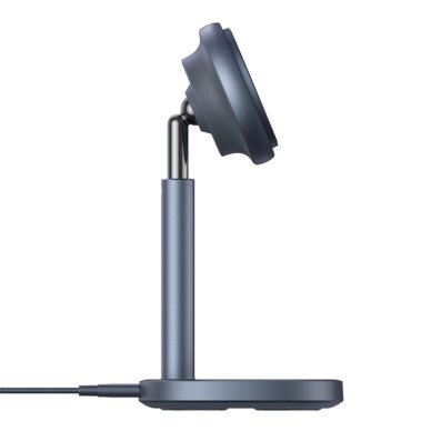 Belaidis įkroviklis Baseus Orbit 2 Pro MagSafe Qi2 20 W 2-in-1 su aušinimu – pilkas 2