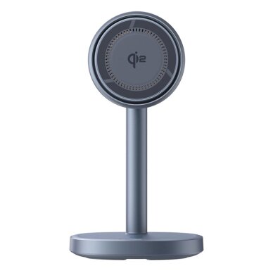 Belaidis įkroviklis Baseus Orbit 2 Pro MagSafe Qi2 20 W 2-in-1 su aušinimu – pilkas Belaidis įkroviklis Baseus Orbit 2 Pro MagSafe Qi2 20 W 2-in-1 su aušinimu – pilkas