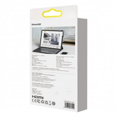 Baseus PadJoy 6-Port Type-C HUB Adapter Dark Pilkas 5 Baseus PadJoy 6-Port Type-C HUB Adapter Dark Pilkas 5