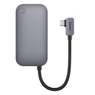 USB-C hubas Baseus PadJoy universalus 4-in-1 planšetėms / išmaniesiems – tamsiai pilkas 2 USB-C hubas Baseus PadJoy universalus 4-in-1 planšetėms / išmaniesiems – tamsiai pilkas 2