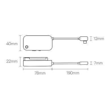 USB-C hubas Baseus PadJoy universalus 4-in-1 planšetėms / išmaniesiems – tamsiai pilkas 13 USB-C hubas Baseus PadJoy universalus 4-in-1 planšetėms / išmaniesiems – tamsiai pilkas 13