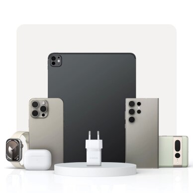 Sieninis įkroviklis Baseus Palm 20 W USB-C – baltas 13