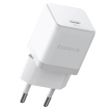 Sieninis įkroviklis Baseus Palm 20 W USB-C – baltas 2