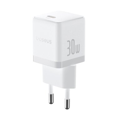 Sieninis įkroviklis Baseus Palm 30 W USB-C – baltas