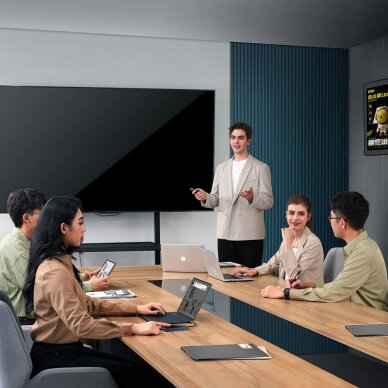 USB-C hubas Baseus PioneerJoy 8-in-1 HDMI 4K@60Hz + HDMI 4K@30Hz + DisplayPort 8K@30Hz + VGA + 2 × USB-A 3.0 + 2 × USB-C – pilkas 8 USB-C hubas Baseus PioneerJoy 8-in-1 HDMI 4K@60Hz + HDMI 4K@30Hz + DisplayPort 8K@30Hz + VGA + 2 × USB-A 3.0 + 2 × USB-C – pilkas 8