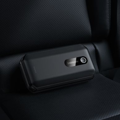 Baseus power bank Power Starter Jump Starter booster 1000mAh 12V (1000A / 500A) + crocodile clips black (CGNL020101) 10