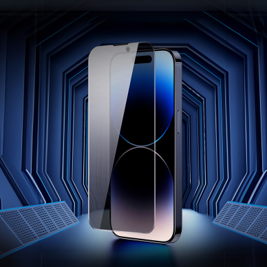 Ekrano apsauga Baseus Privacy Tempered Glass 0.4mm Privacy Filter Anti Spy + Mounting Kit fiPhone 14 Pro 12 Ekrano apsauga Baseus Privacy Tempered Glass 0.4mm Privacy Filter Anti Spy + Mounting Kit fiPhone 14 Pro 12