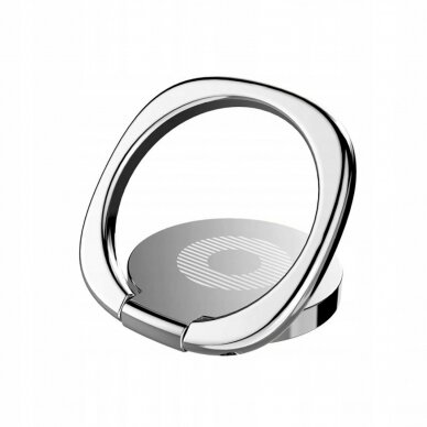 Baseus Privity Ring Laikiklis / ringstand function - silver 1 Baseus Privity Ring Laikiklis / ringstand function - silver 1