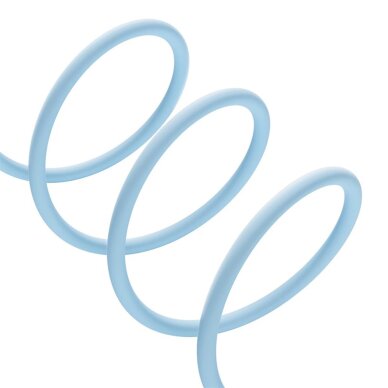 Krovimo kabelis Baseus Pudding 100 W USB-A – USB-C 2 m – mėlynas 5