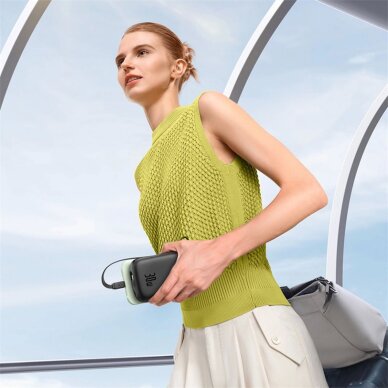 Išorinė baterija Baseus QPow 2 20000 mAh 30 W su 2 integruotais USB-C kabeliais – juoda 9