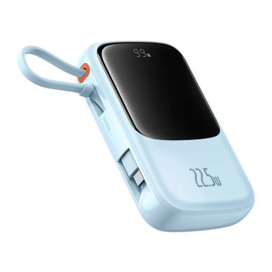 Baseus Qpow Pro+ 22.5W 10000mAh USB-C Power Bank – mėlynas 2