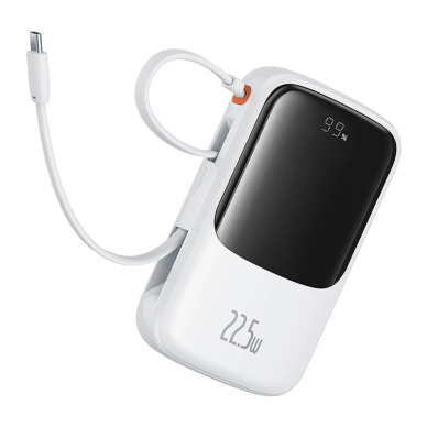 Baseus Qpow Pro+ Power Bank 22.5W 10000mAh USB-C – baltas 3