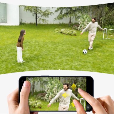 Lauko kamera Baseus Security S1 2K – balta 4 Lauko kamera Baseus Security S1 2K – balta 4