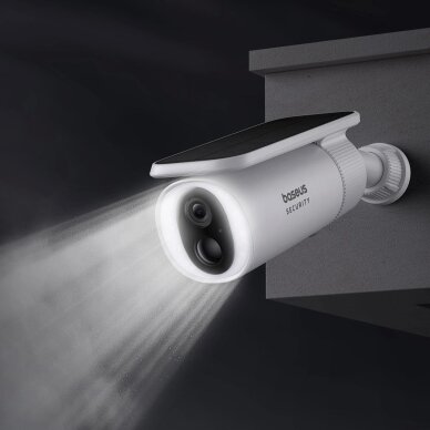 Lauko kamera Baseus Security S1 2K – balta 5 Lauko kamera Baseus Security S1 2K – balta 5