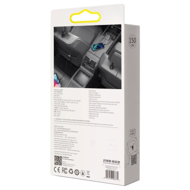 Automobilinis Įkroviklis Baseus Share Together 2x USB / 2x USB Type C 120W PPS Quick Charge Power Delivery Pilkas (CCBT-A0G) 5 Automobilinis Įkroviklis Baseus Share Together 2x USB / 2x USB Type C 120W PPS Quick Charge Power Delivery Pilkas (CCBT-A0G) 5