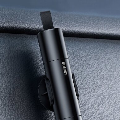 Baseus Sharp Tool Safety Hammer (Window-Breaking+Safety Belt Cutting) Dark Gray (Crsfh-0G) 16 Baseus Sharp Tool Safety Hammer (Window-Breaking+Safety Belt Cutting) Dark Gray (Crsfh-0G) 16