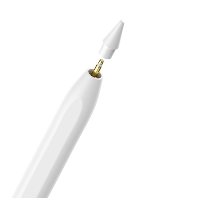 Baseus Smooth Writing 2 stylusactive tipiPad + USB-A - Lightning Kabelisreplaceable tip - baltas 1