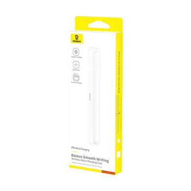 Rašiklio įkrovimo dėklas Baseus Smooth Writing Stylus su Baseus Simple USB-C 3 A 30 cm kabeliu – baltas 1