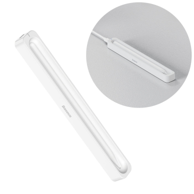 Įkroviklis Baseus Smooth Writing Wireless Stylus Charging Case (Including: Simple Series Charging Cable Type-C 3A 0.3m) Baltas