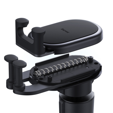 Laikiklis Baseus Stable Series air vent Juodas (SUWX020001) 11