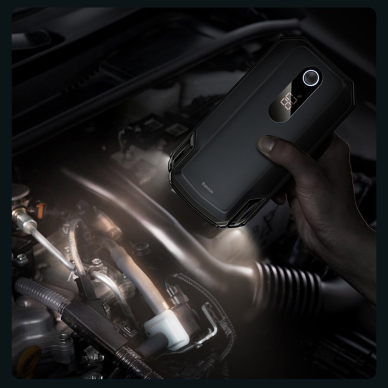 Akomuliatorius Baseus Super Energy Max Car Jump Starter (20000mAh, Peakcurrent 2000A) + Kabelis Juodas (CGNL020001) 18 Akomuliatorius Baseus Super Energy Max Car Jump Starter (20000mAh, Peakcurrent 2000A) + Kabelis Juodas (CGNL020001) 18