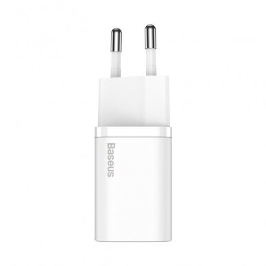 Įkroviklis Baseus Super 20 W USB Type C - Lightning 1 m Baltas (TZCCSUP-B02) 2