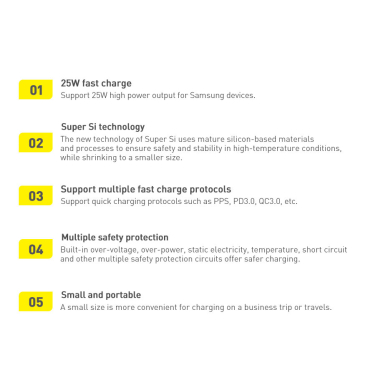 Pakrovėjas Baseus Super Si 1C USB Type C 25W Power Delivery Quick Charge Baltas (CCSP020101) 22 Pakrovėjas Baseus Super Si 1C USB Type C 25W Power Delivery Quick Charge Baltas (CCSP020101) 22