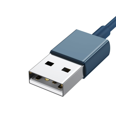 Baseus Superior Cable USB - Lightning / micro USB / USB Type 3,5 A 1,5m Blue (CAMLTYS-03) 9 Baseus Superior Cable USB - Lightning / micro USB / USB Type 3,5 A 1,5m Blue (CAMLTYS-03) 9