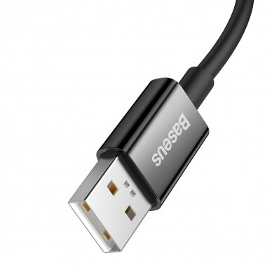 Baseus Superior Series SUPERVOOC USB-A to USB-C cable 65W 1m black 2