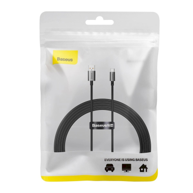 Baseus Superior Series USB-A / USB-C 100W 1 m kabelis – juodas 6