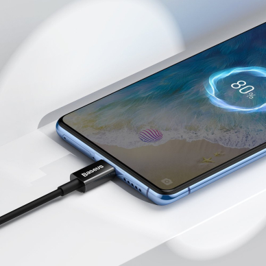 Greito Įkrovimo Kabelis Baseus Superior Series USB - micro USB 2A 1m Juodas (CAMYS-01) 8 Greito Įkrovimo Kabelis Baseus Superior Series USB - micro USB 2A 1m Juodas (CAMYS-01) 8