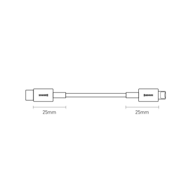 Baseus Superior USB Typ C - Lightning fast charging data cable Power Delivery 20 W 1 m Juodas (CATLYS-A01) 13