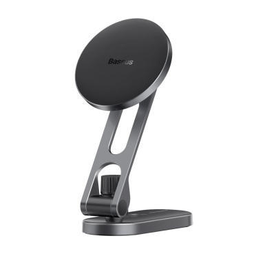 Baseus T-Space magnetic car holder for the cockpit - silver Baseus T-Space magnetic car holder for the cockpit - silver