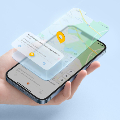 GPS seklys Baseus T2 Pro Smart Locator Baby / Piniginė / Raktai – baltas (FMTP000002) 15