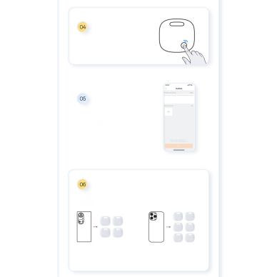 GPS seklys Baseus T2 Pro Smart Locator Baby / Piniginė / Raktai – baltas (FMTP000002) 20 GPS seklys Baseus T2 Pro Smart Locator Baby / Piniginė / Raktai – baltas (FMTP000002) 20