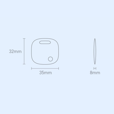 GPS seklys Baseus T2 Pro Smart Locator Baby / Piniginė / Raktai – baltas (FMTP000002) 21 GPS seklys Baseus T2 Pro Smart Locator Baby / Piniginė / Raktai – baltas (FMTP000002) 21