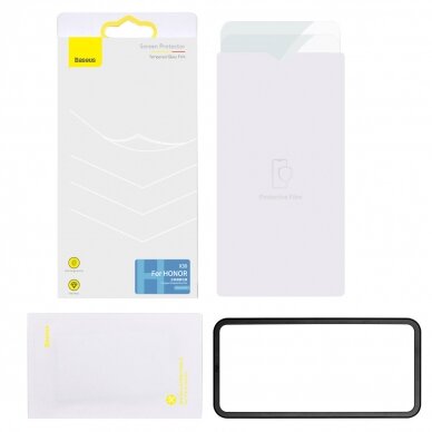 Ekrano apsauga Baseus tempered glass HONOR X30 0.3mm Skaidri (2 vnt.) (SGBL024302) 6 Ekrano apsauga Baseus tempered glass HONOR X30 0.3mm Skaidri (2 vnt.) (SGBL024302) 6