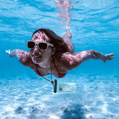 Vandeniui atsparus dėklas Baseus Slide-cover Mėlynas (FMYT000003) 6