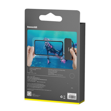 Baseus vandeniui atsparus dėklas IPX8 7,2'' juodas (ACFSD-DG1)  20