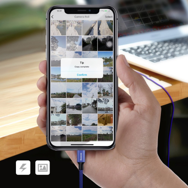 USB Kabelis Baseus Yiven Usb / Lightning Su Medžiaginiu Pynimu 1,8M Juodas 11 USB Kabelis Baseus Yiven Usb / Lightning Su Medžiaginiu Pynimu 1,8M Juodas 11