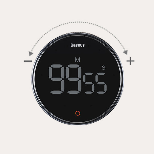 Laikmatis Baseus Heyo Pro rotation countdown timer Pilkas (FMDS000013) 18 Laikmatis Baseus Heyo Pro rotation countdown timer Pilkas (FMDS000013) 18