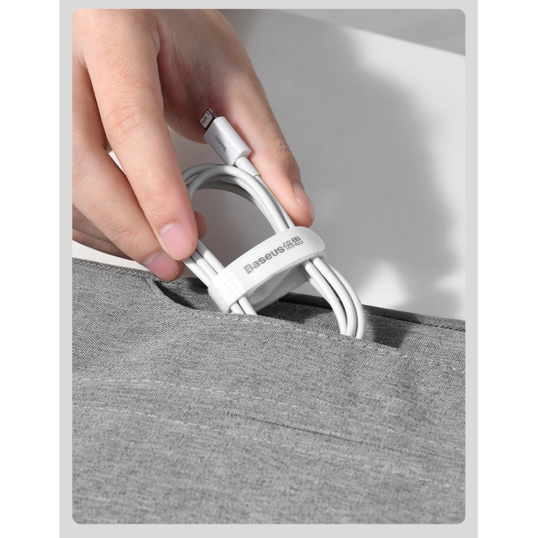 Baseus Superior Cable USB - Lightning 2,4A 1,5 m White (CALYS-B02) 14 Baseus Superior Cable USB - Lightning 2,4A 1,5 m White (CALYS-B02) 14