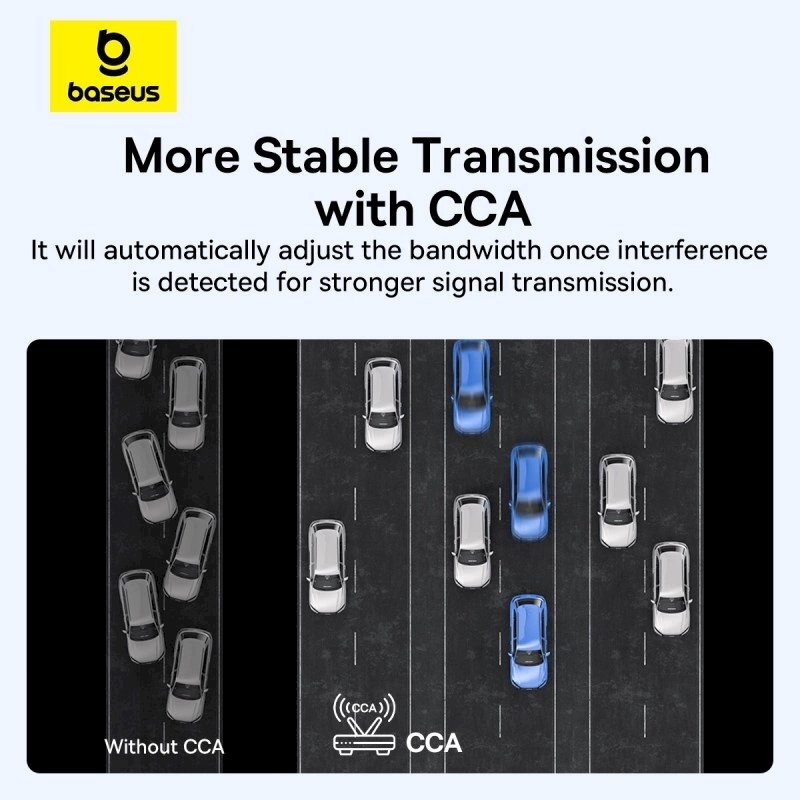 Baseus BS-OH172 300Mb/s USB network card - Juodas 13 Baseus BS-OH172 300Mb/s USB network card - Juodas 13