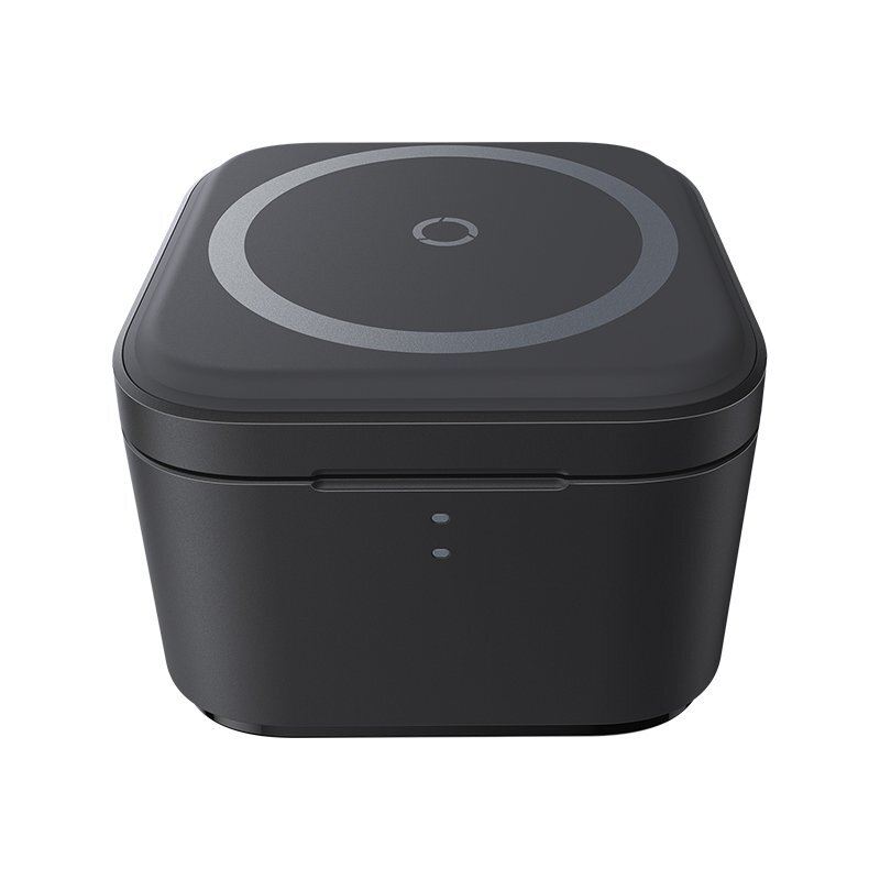 Belaidis įkroviklis Baseus BS-W531 MagSafe / Qi USB-C 20 W 2-in-1 – juodas