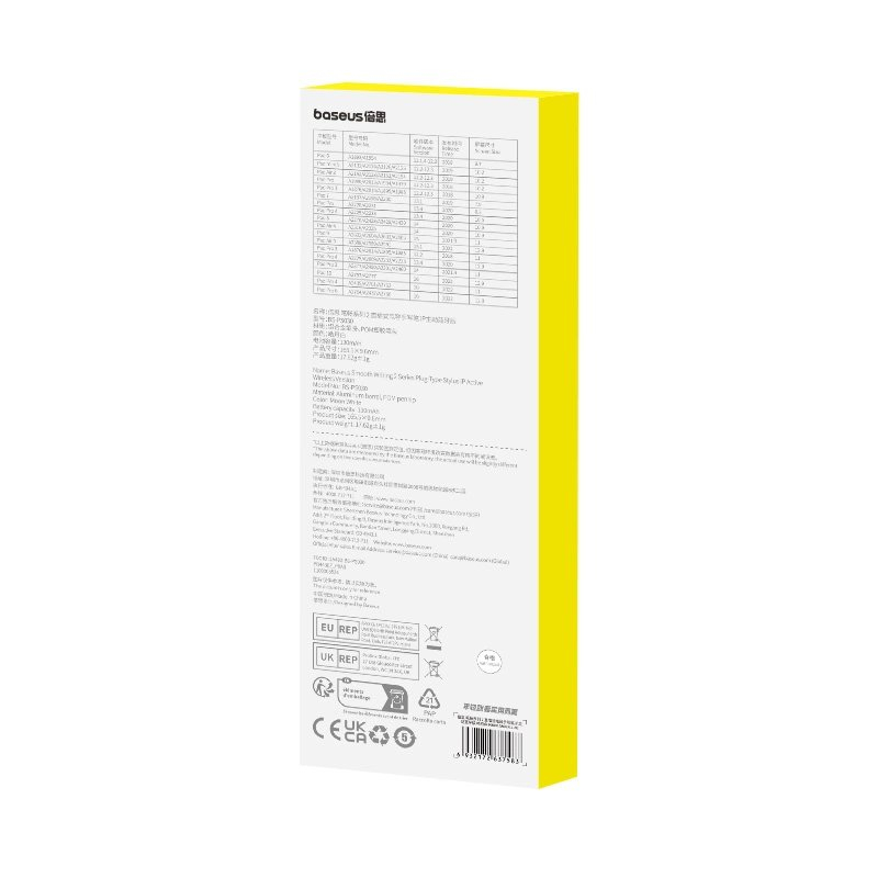 Baseus Smooth Writing 2 stylusactive tipiPad + USB-A - Lightning Kabelisreplaceable tip - baltas 6 Baseus Smooth Writing 2 stylusactive tipiPad + USB-A - Lightning Kabelisreplaceable tip - baltas 6