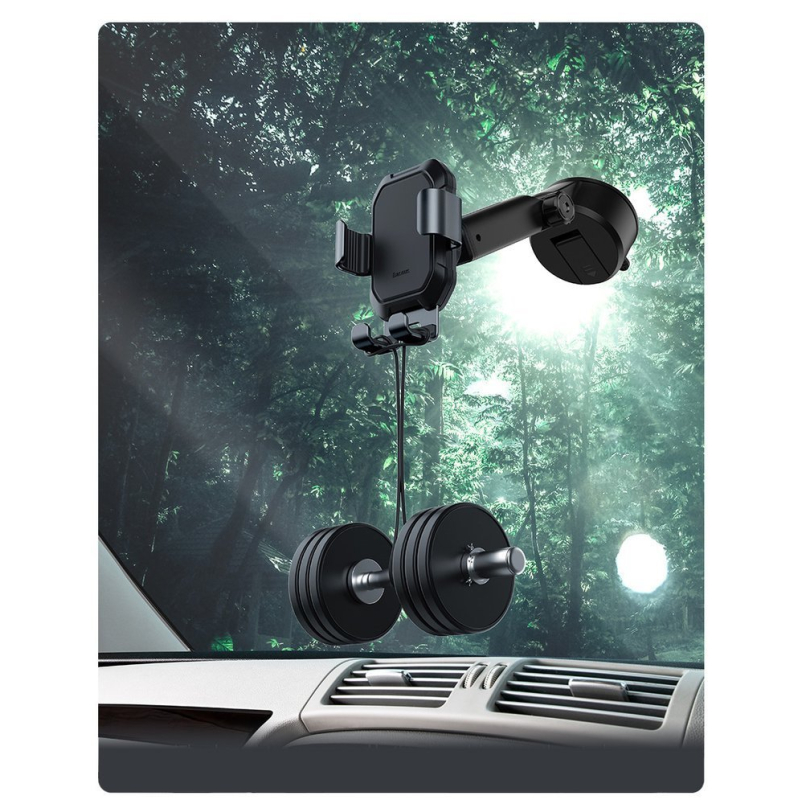 Gravitacinis laikiklis Baseus Dashboard Windshield Phone Bracket Holder juodas (Suyl-Tk01) 19 Gravitacinis laikiklis Baseus Dashboard Windshield Phone Bracket Holder juodas (Suyl-Tk01) 19