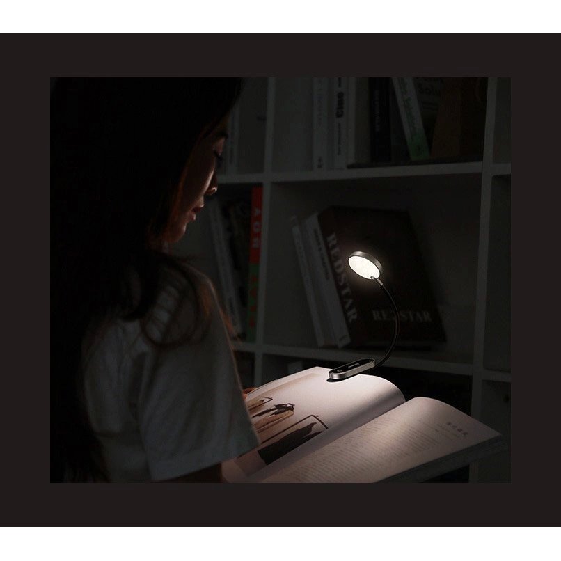 LED lempa Baseus mini su segtuku – pilka (DGRAD-0G) 16 LED lempa Baseus mini su segtuku – pilka (DGRAD-0G) 16