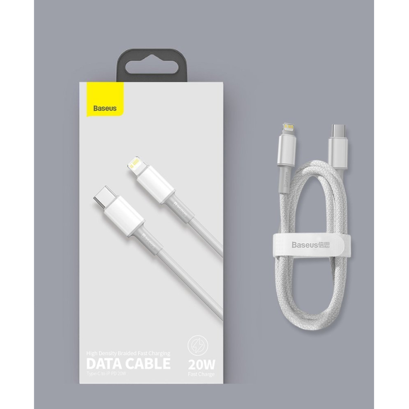 Kabelis Baseus usb Type C - Lightning cable Power Delivery fast charge 20 W 1 m juodas (CATLGD-01) 21 Kabelis Baseus usb Type C - Lightning cable Power Delivery fast charge 20 W 1 m juodas (CATLGD-01) 21