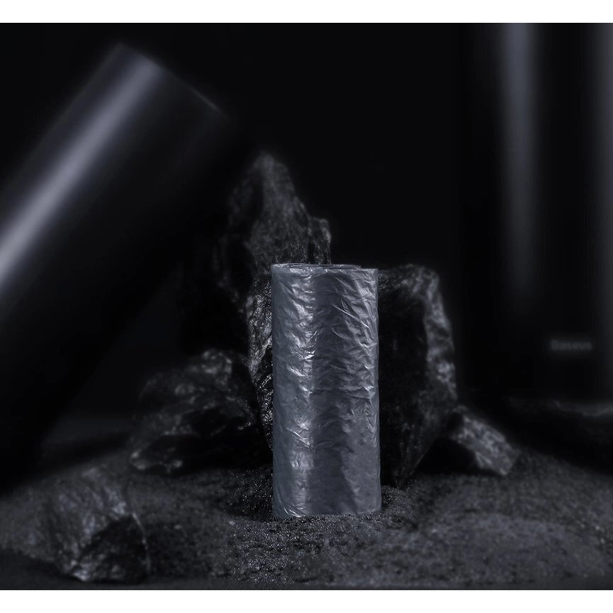 Automobilinė šiukšliadėžė Baseus CRLJT-01 su dangčiu – juoda 19