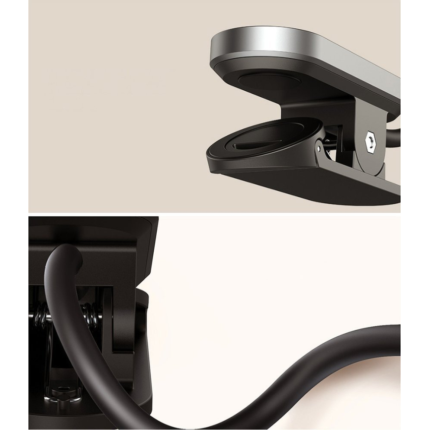 Baseus mini LED Skaitymo Lempa Su Spaustuku Pilka (DGRAD-0G) 22 Baseus mini LED Skaitymo Lempa Su Spaustuku Pilka (DGRAD-0G) 22